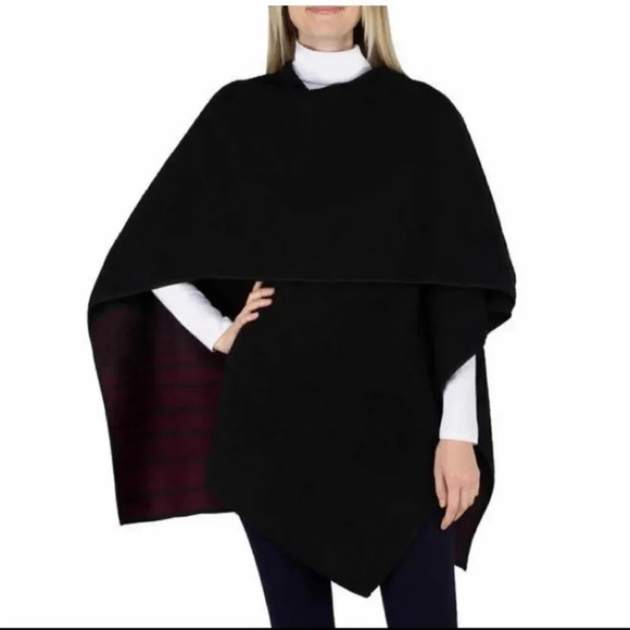 Ike Behar Ladies' Reversible Wrap with High Pile Fleece - Picture 3 of 5